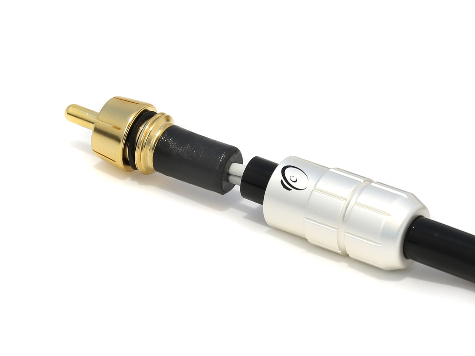 KnuKonceptz Krux Kable 1M Interlaced 3D Copper Twisted Pair RCA Cable 3FT