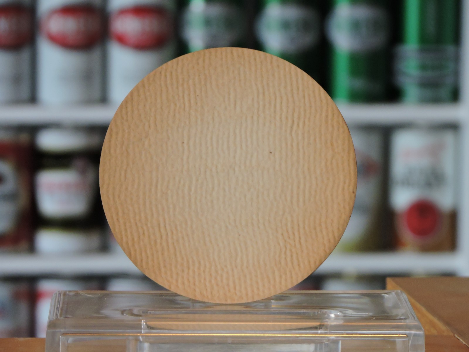 IRON CITY LAGER BEER, 4" COASTER PITTSBURGH BREWING CO., PITTSBURGH, PA.