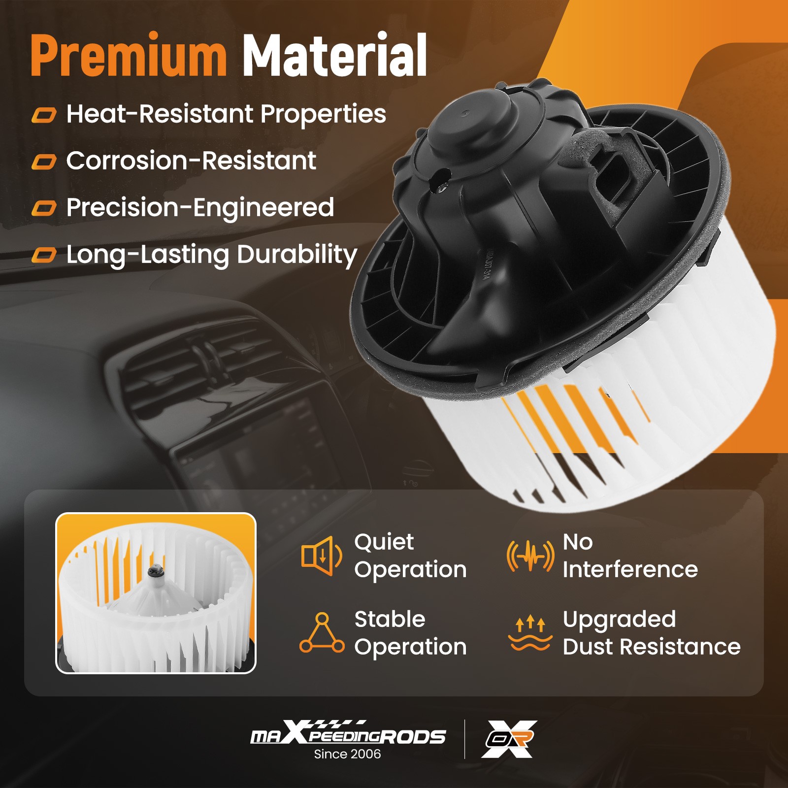 AC Blower Motor for Cadillac Escalade For Chevy Tahoe For Silverado 1500 700089