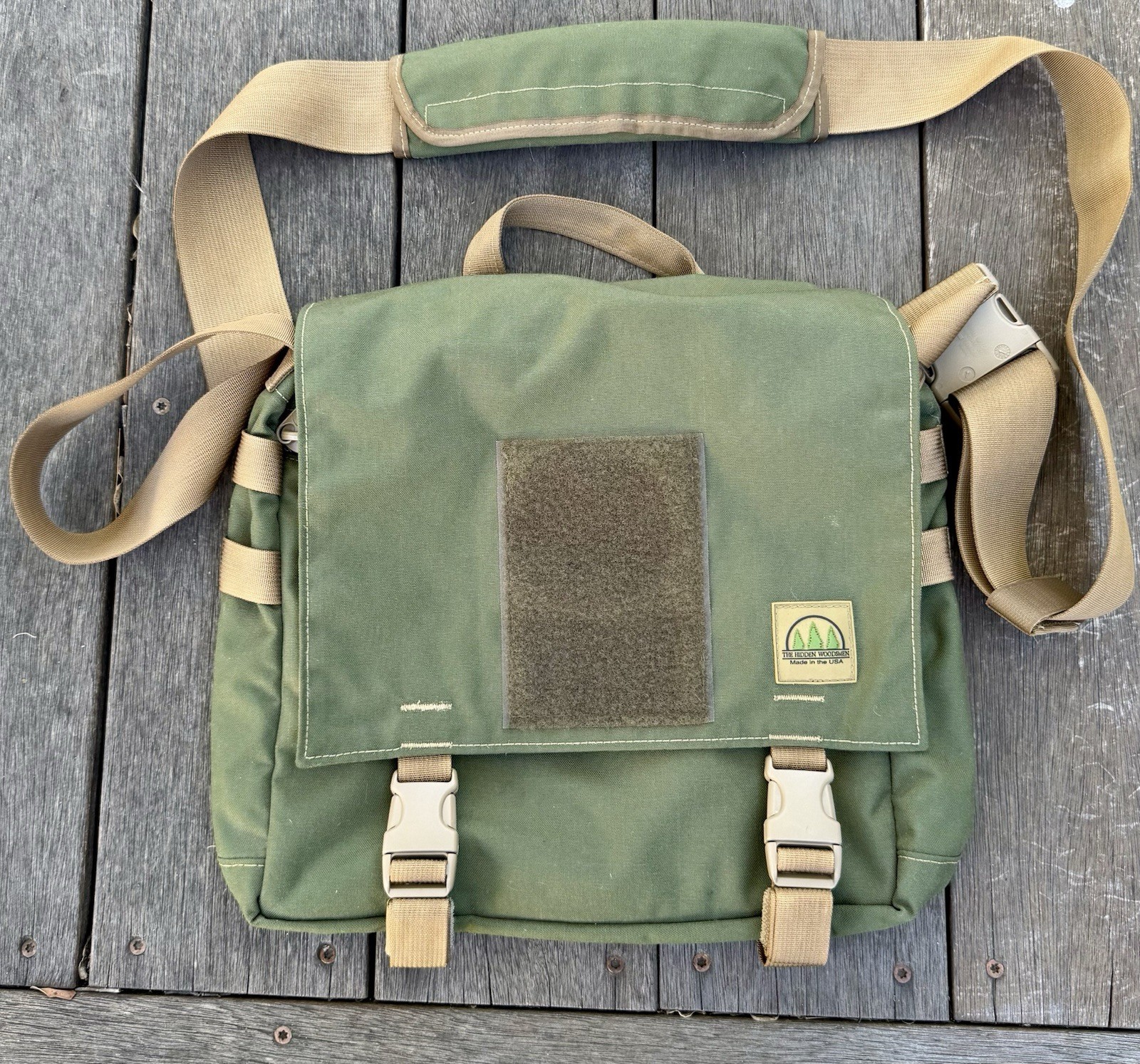 The Hidden Woodsmen Haversack Green and Coyote Plus extras