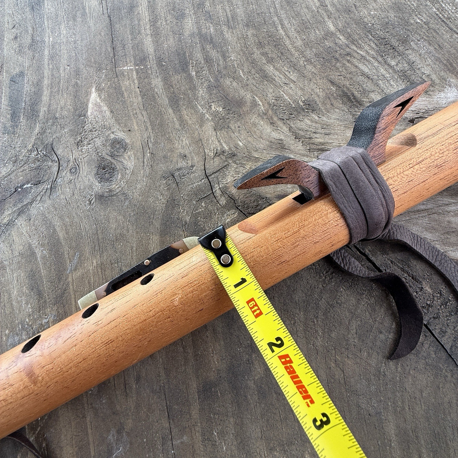 High Spirits Native American Wooden Flute ~ Key A, Made In USA