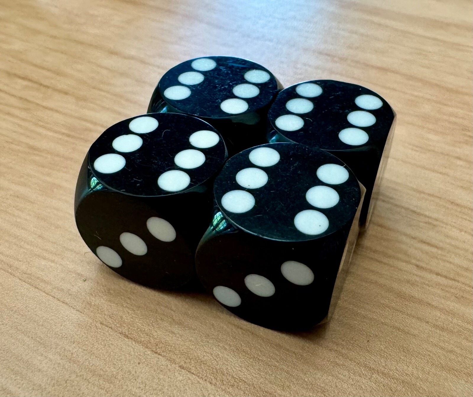 Precision Backgammon Dice-BRAND NEW- NINE COLORS AVAILABLE- THREE SIZES