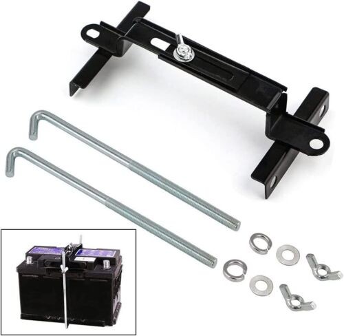 9'' 23cm Battery Hold Down Universal Holder Crossbar Bolt for Car SUV Adjustable