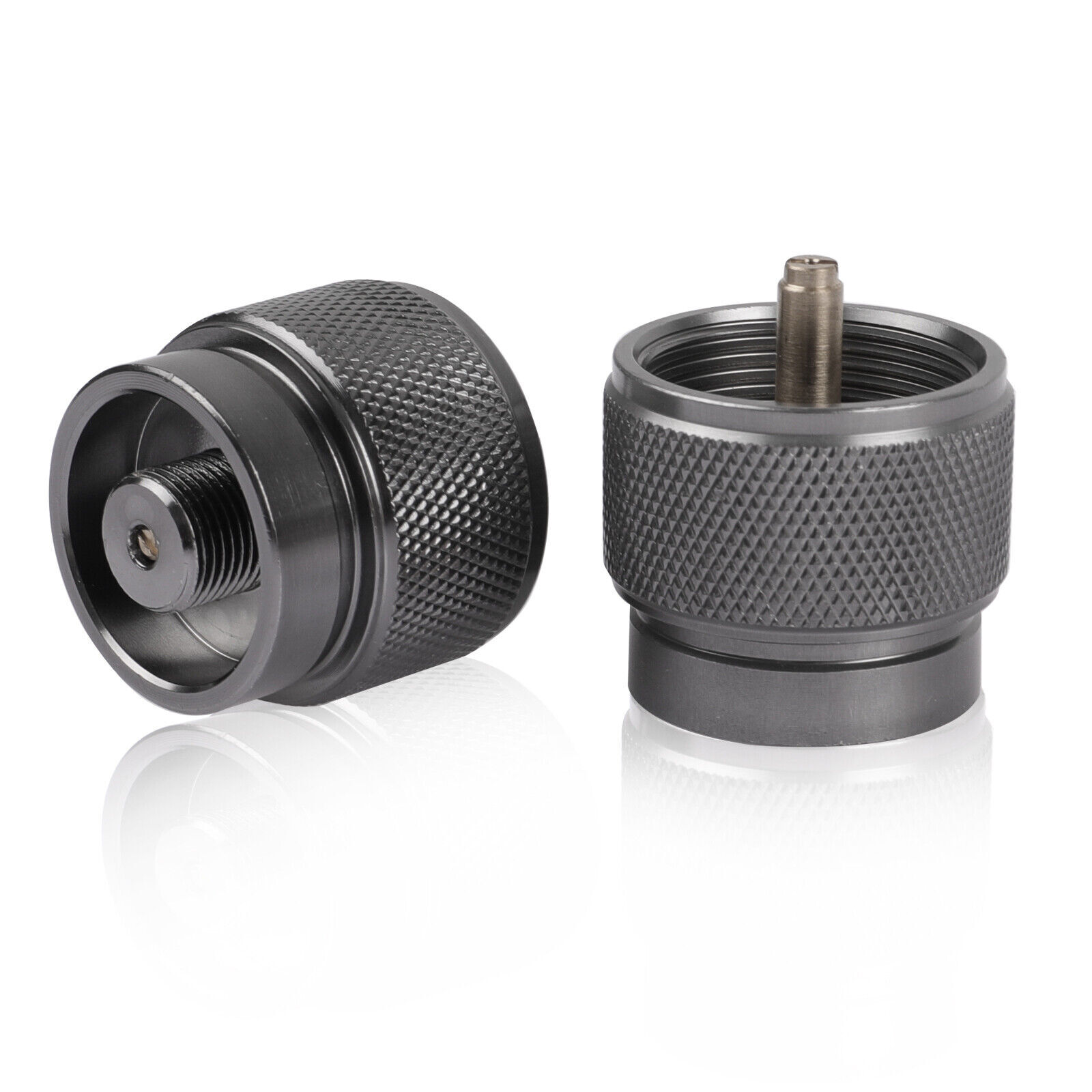 4Pcs Propane to Butane Adapter Converter Conversion for Camping Stoves Lights