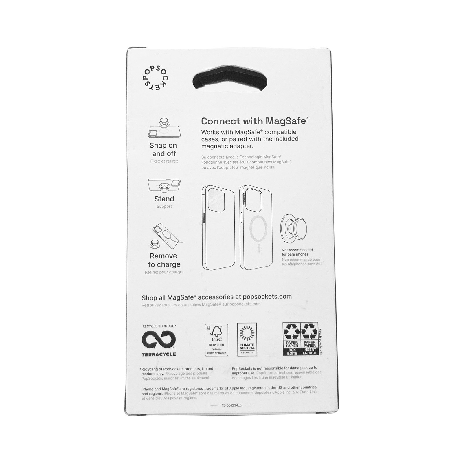 PopSockets Magnetic Phone Grip with MagSafe - Circus Regrind Sugar Plum