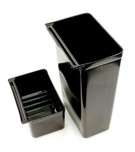 Refuse and Silverware Bin Set, Cart Refuse Bin, Bus Cart Silverware Bin