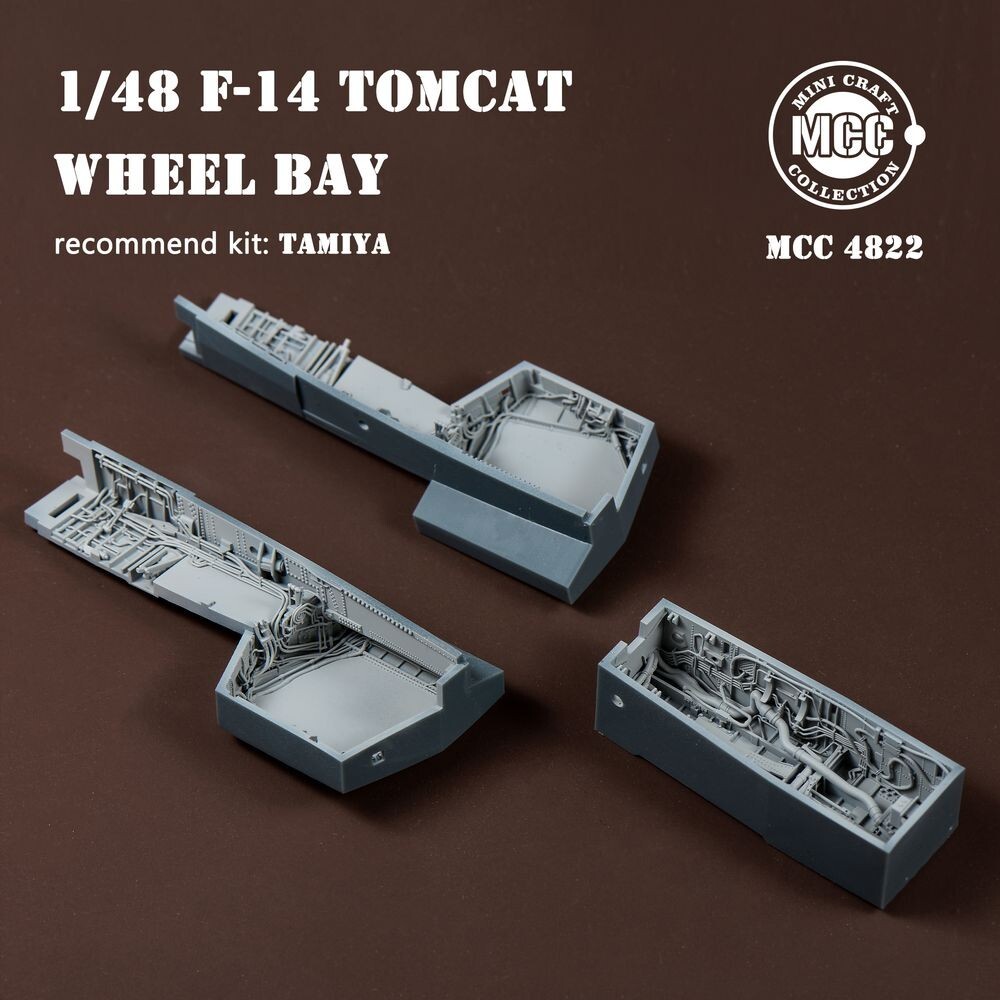 MCC 4822 1/48 F-14Tomcat Wheel Bay for TAMIYA