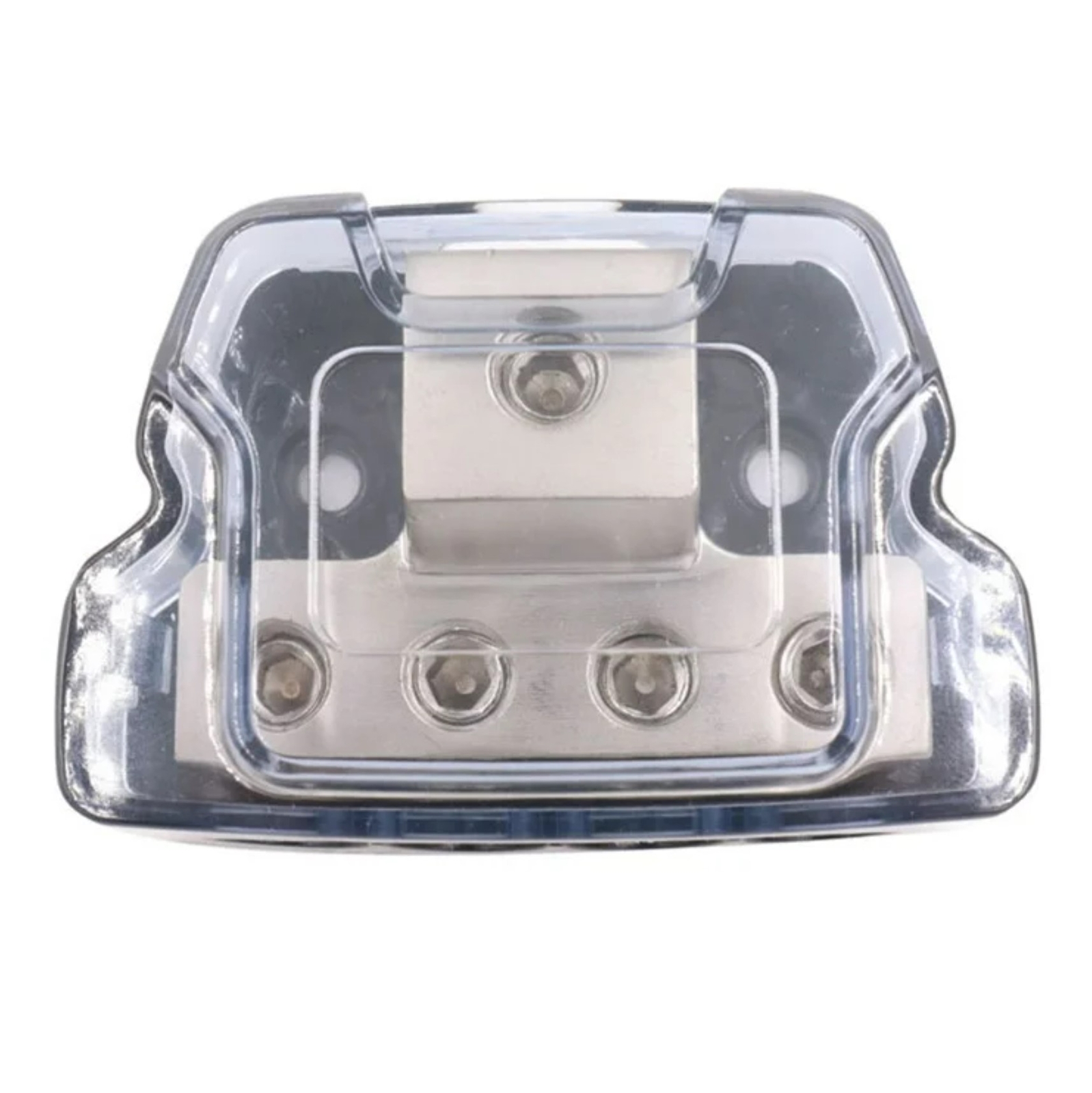 4 Way Distribution Block 0-4 AWG In, 4-10 AWG Out Car Audio Amp Power or Ground