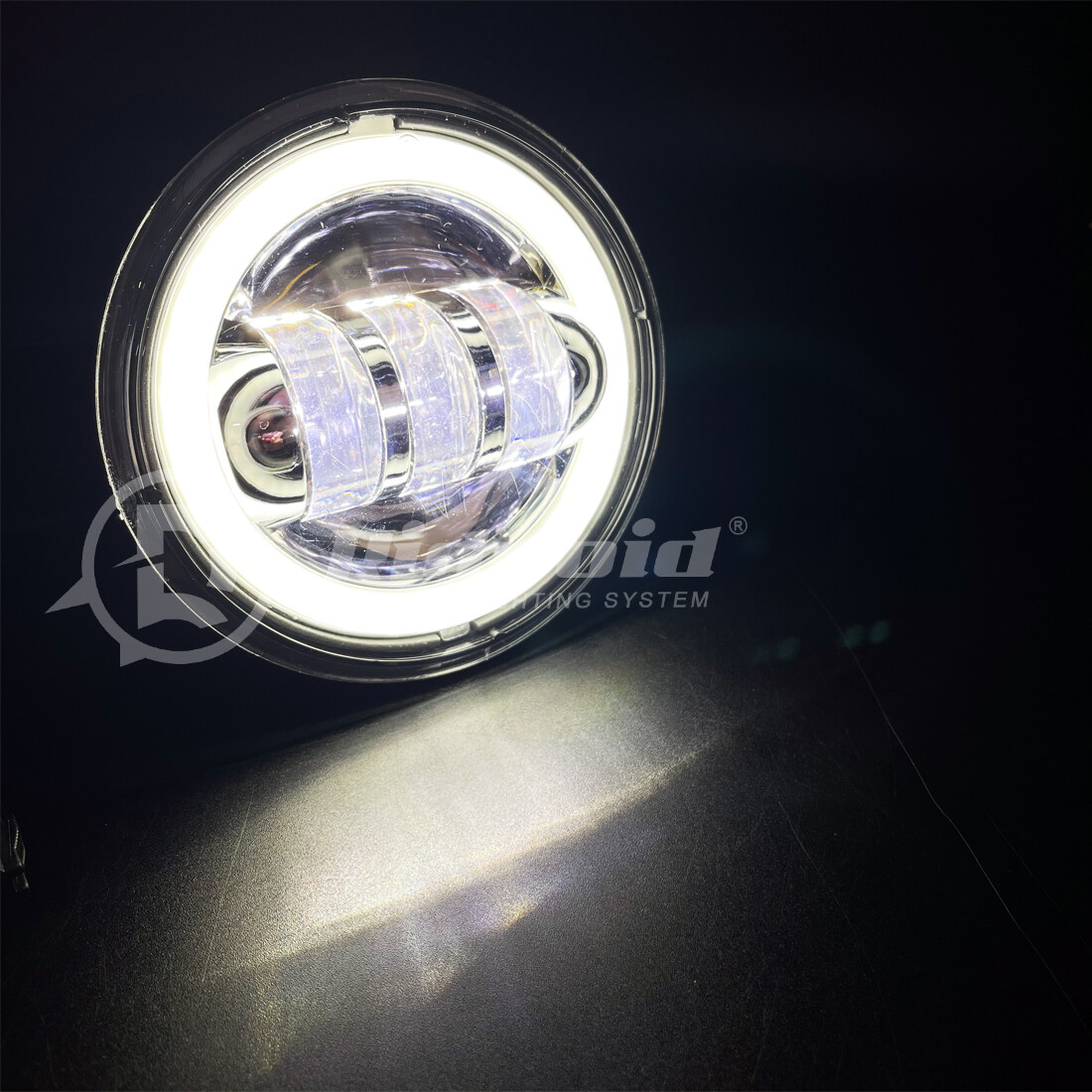 For Pontiac Firebird Trans Am 1993-2002 4.5 inch LED Fog Light Halo Passing Lamp