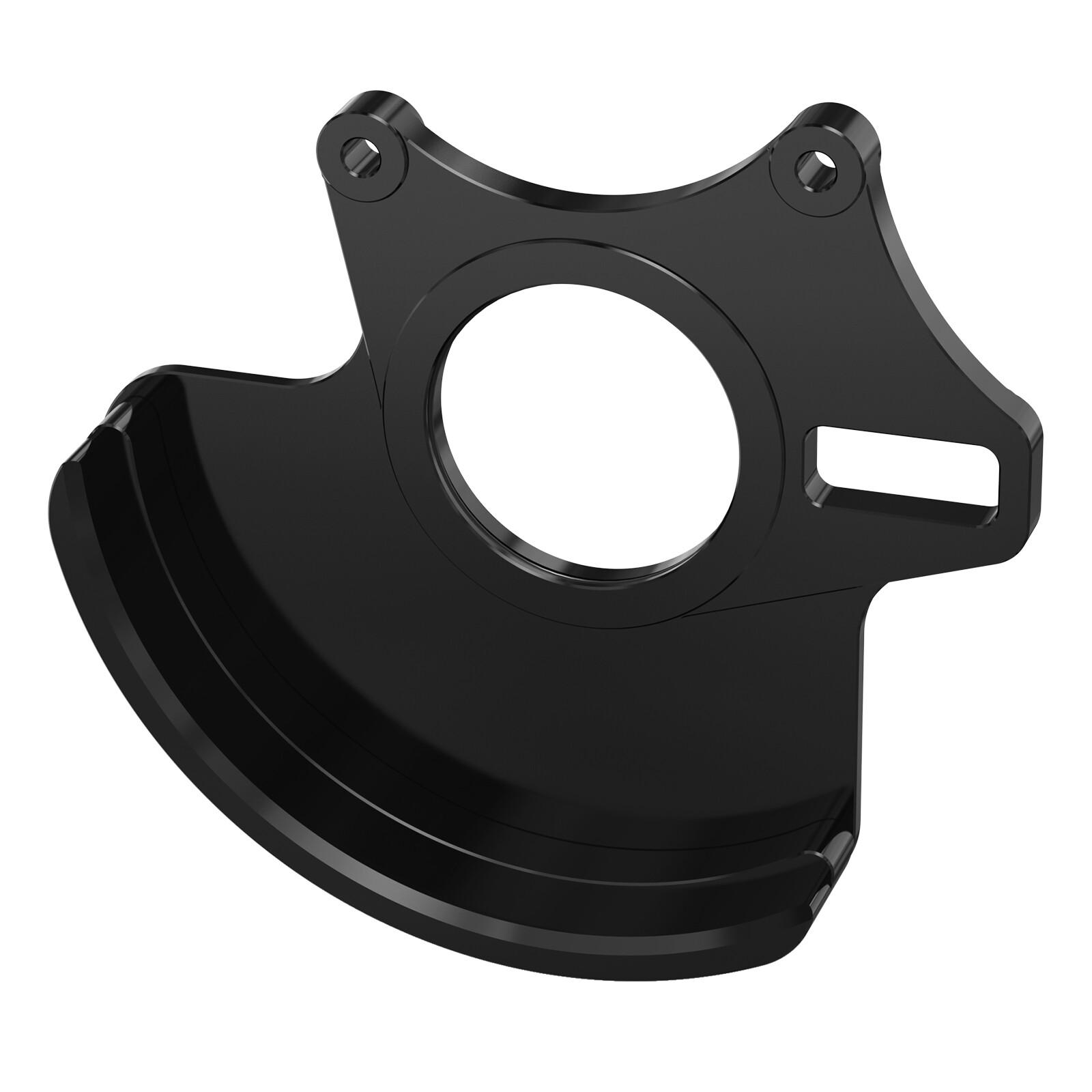 Rear Caliper Bracket Rotor Guard #43211-HP1-000 For Honda TRX450R TRX450ER Black