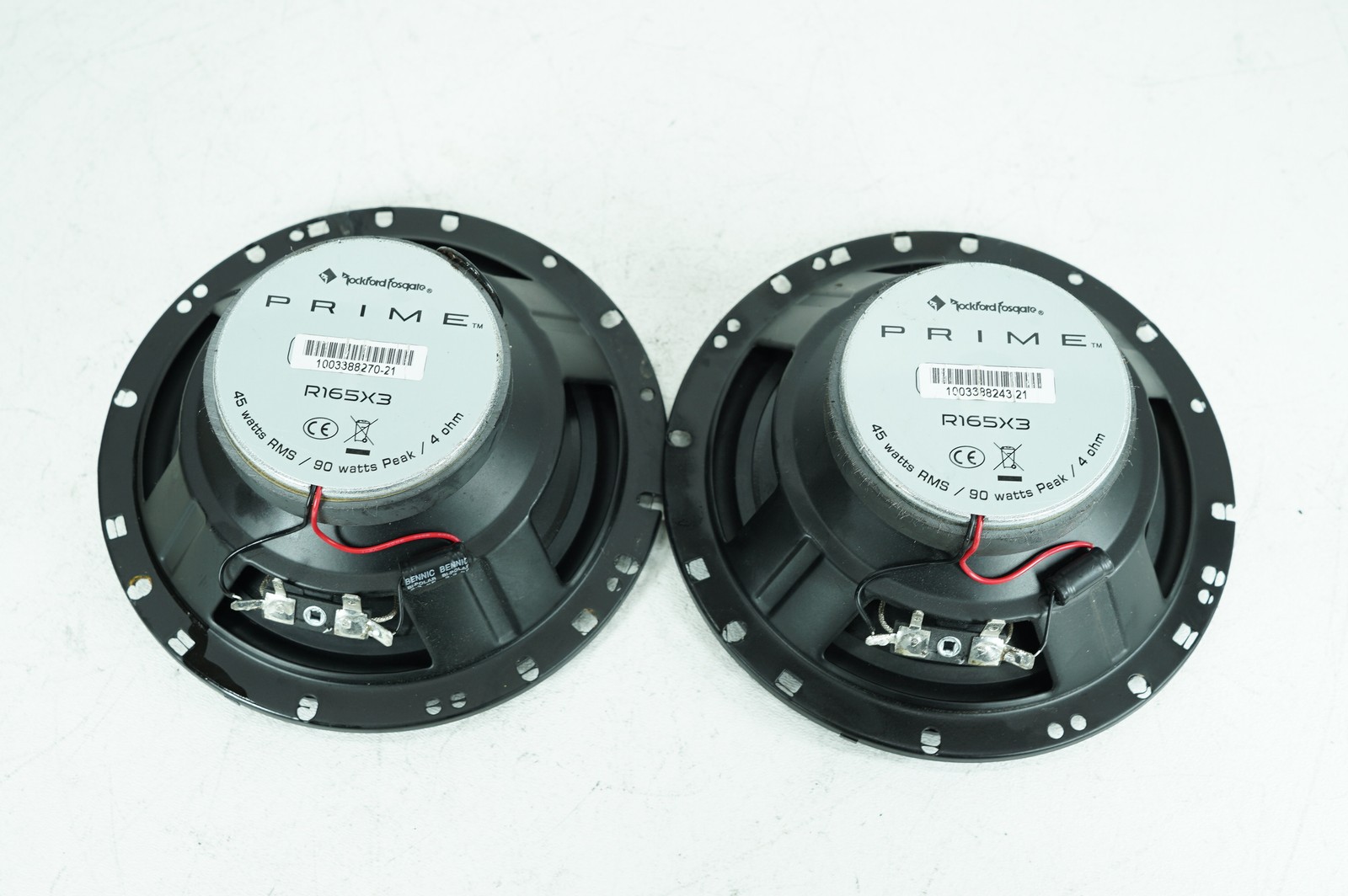 01 Harley Touring Electra Ultra Classic Left Right Sound Audio Speakers Rockford