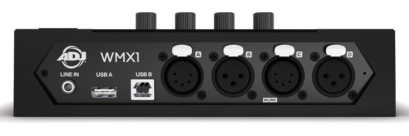 American DJ WMX1 MK2 Wolfmix Powered Standalone DMX LED Lighting Controller ADJ