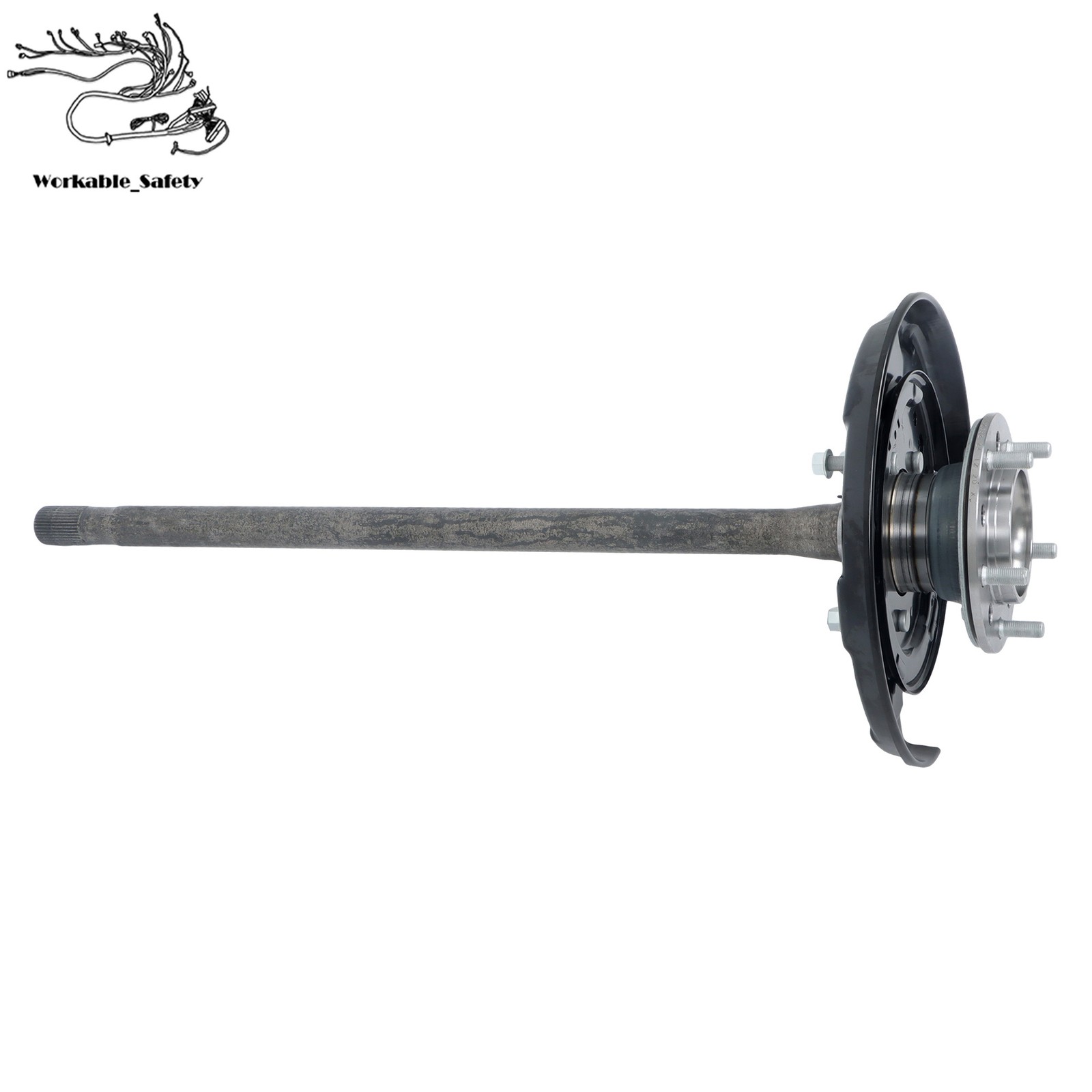 926-145 Pre-Pressed Rear Left Axle Shaft Assembly 07-2016 For Toyota Tundra 5.7L