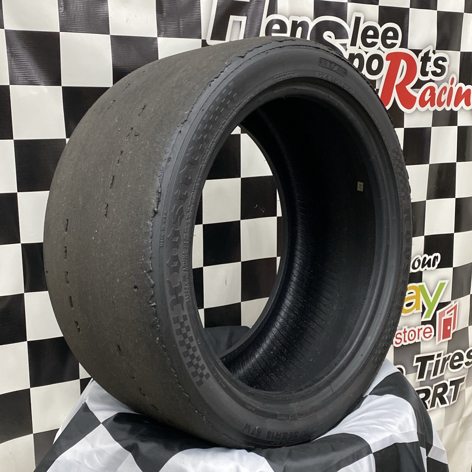 345-1 USDRRT HOOSIER DOT Road Race Tire 275/35 ZR18 R7