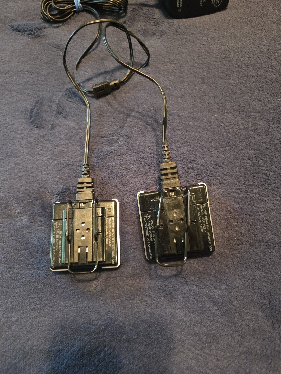 Lot 2 pcs - Therm-ic ic1200 Rechargeable Battery Pack for Heated Ski Boots