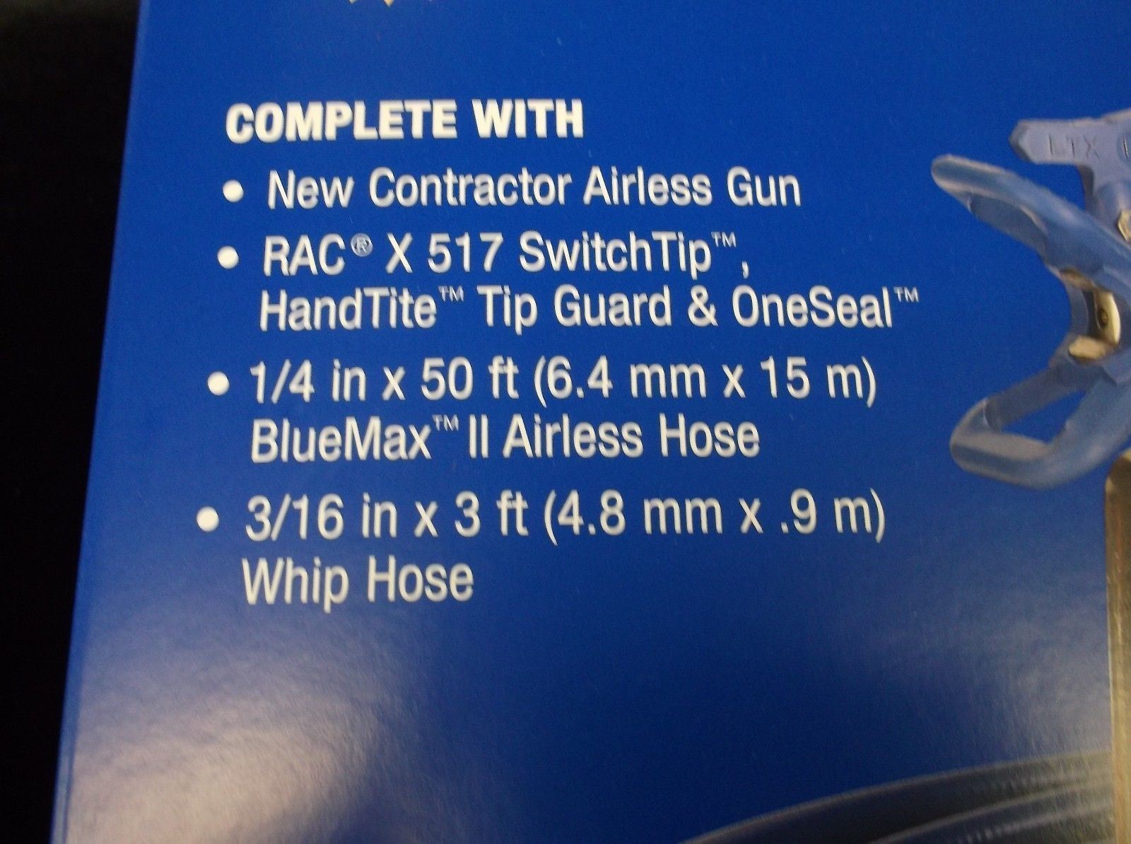 Graco Airless Paint Gun 288487 RACX Hose Kit + Whip Hose & Tip FREE SHIPPING