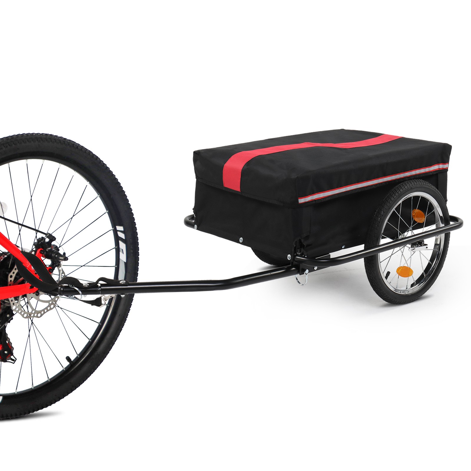 Bike Cargo Trailer Foldable Bicycle Cart Wagon Trailer with Waterproof Cover