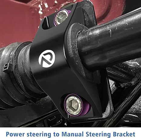Power Steering to Manual Conversion Rack Bracket Fit Honda Civic EG and Integras