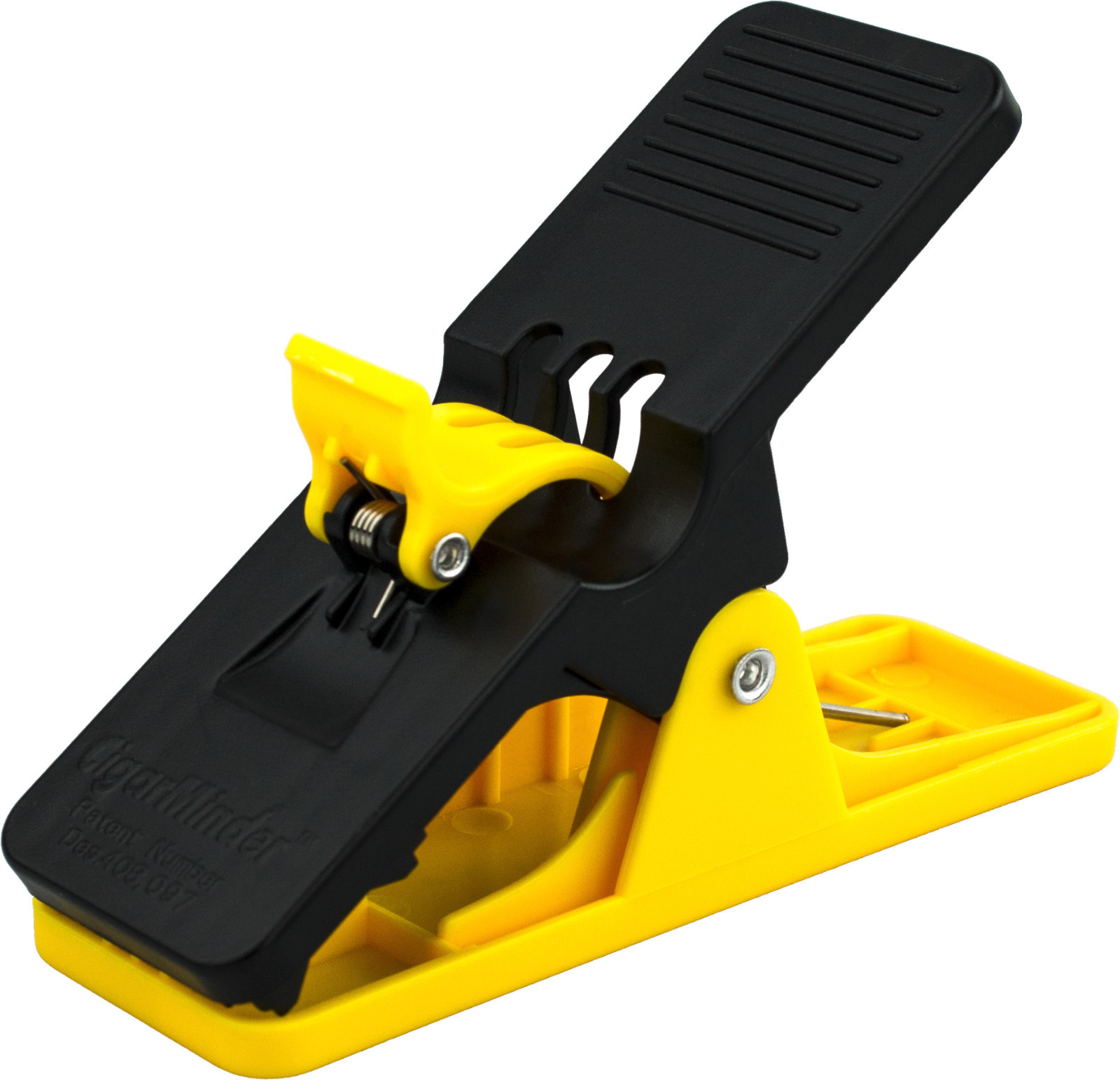 Cigar Minder Clip – Clamp Holder for Golf Carts or Boats - YELLOW