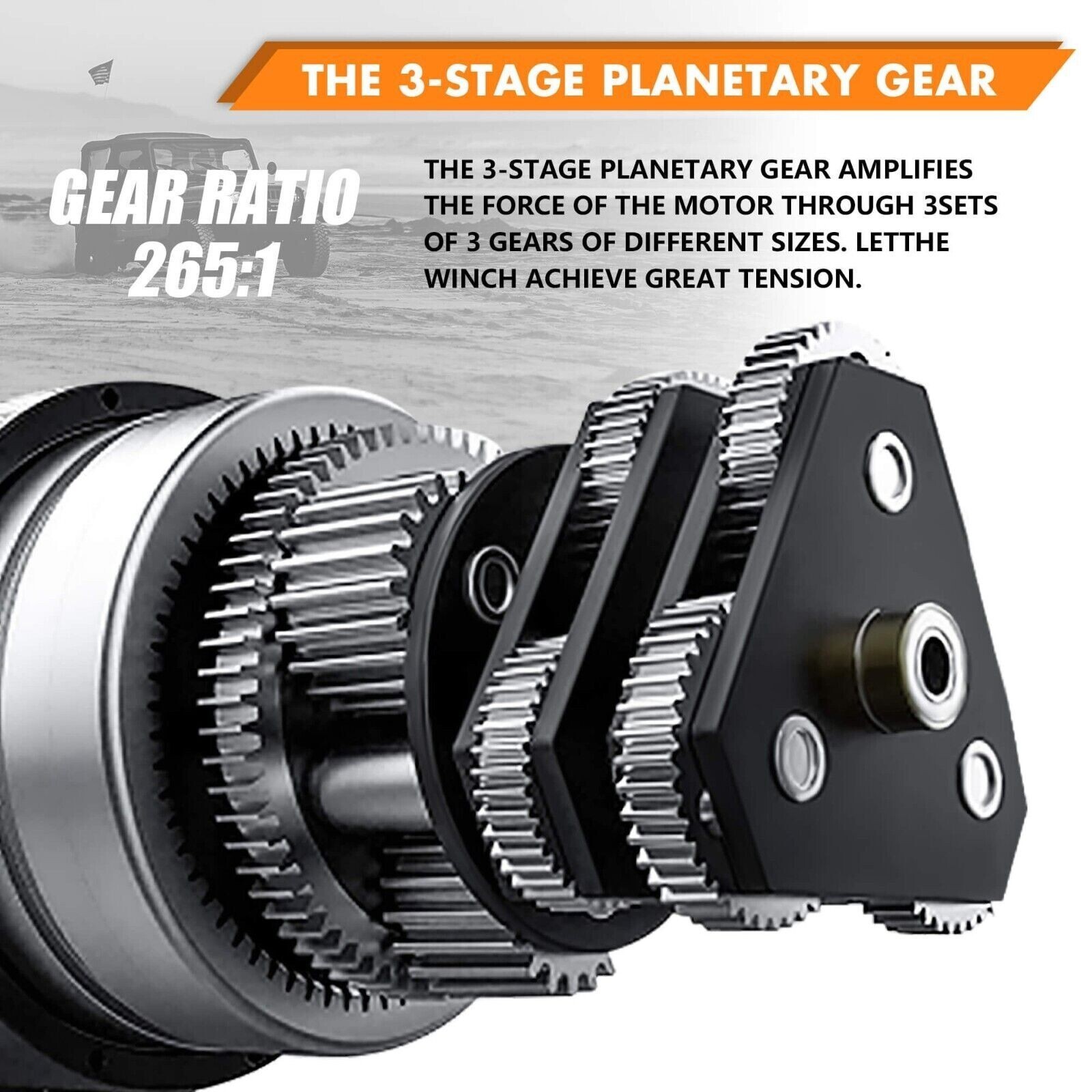 X-BULL Electric Winch 14500LBS 13000LBS 12000LBS 10000LB Winch 4WD Trailer Jeep