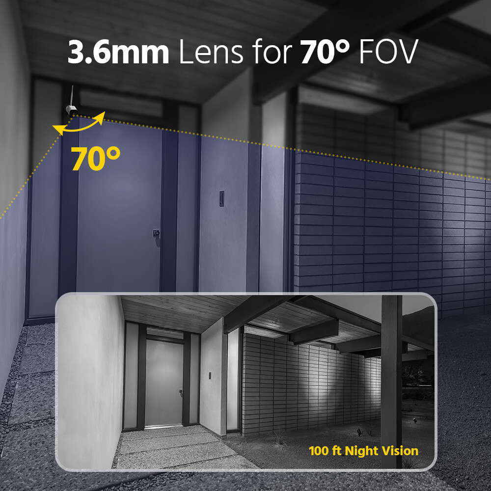 ANNKE Wireless 10CH 5MP NVR 3MP WiFi CCTV IP Security Camera System 2-Way Audio