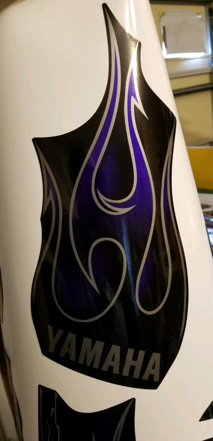 yamaha banshee full graphics kit 2006 updated!!!