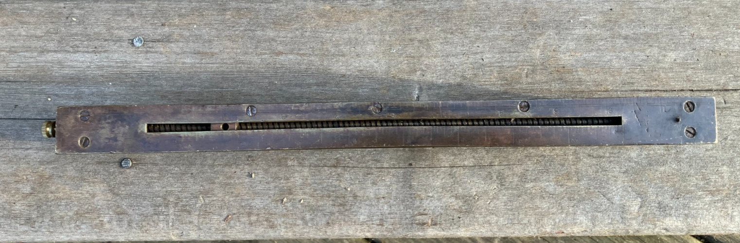 Nesters Patent 1867 Clapboard Gauge
