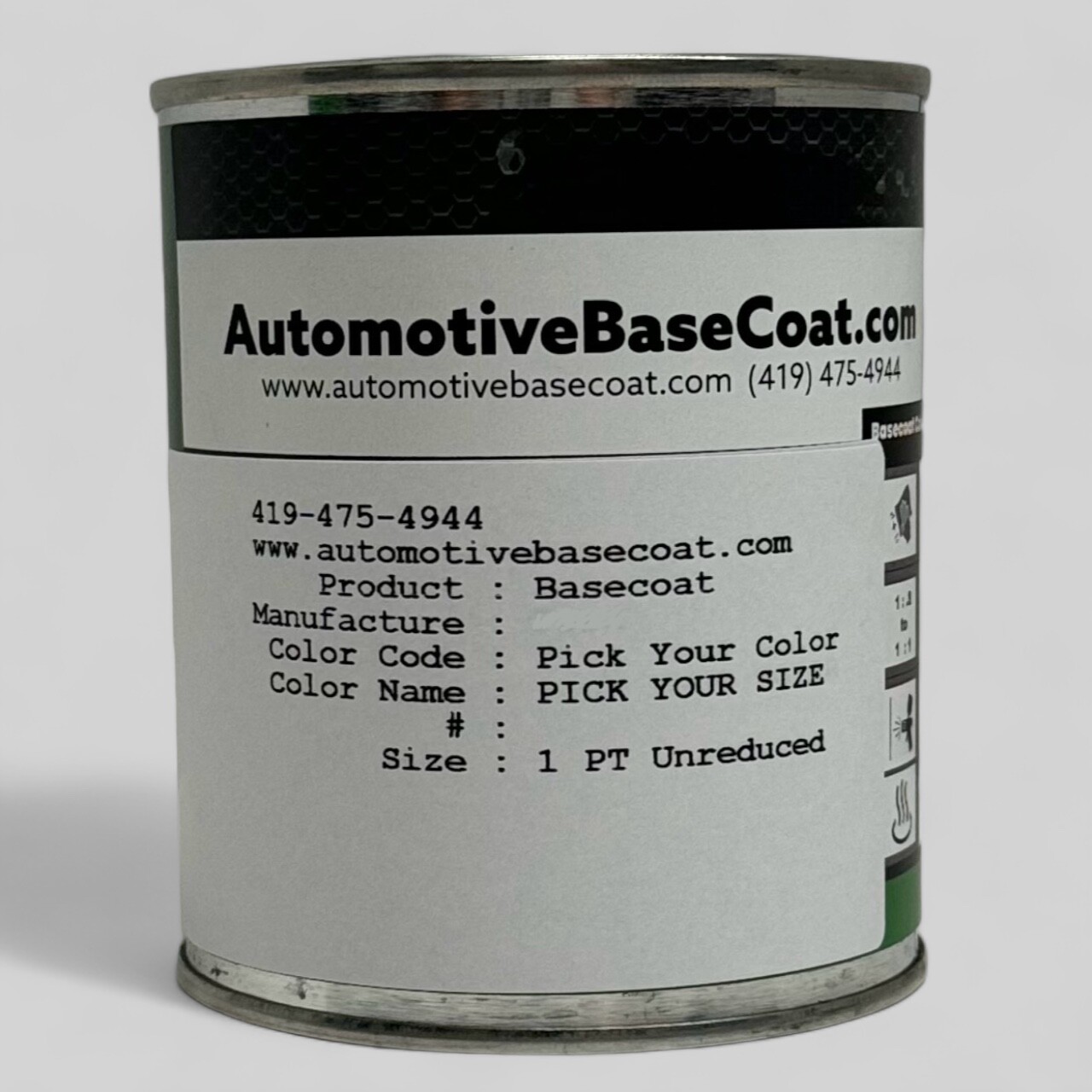 Chevy - WA693D SEEKER BASECOAT PAINT (PICK YOUR SIZE PINT, QUART OR GALLON)
