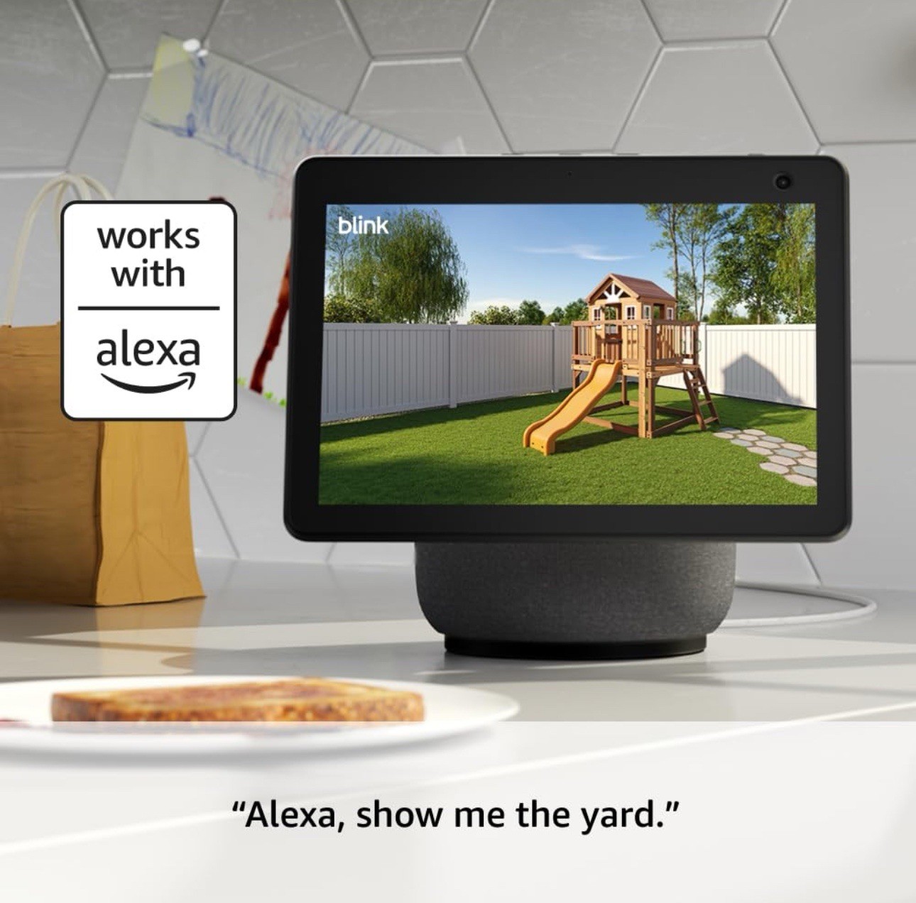 Blink Outdoor 4 Wireless Smart Security Camera, 2 Yrs Battery, 3 Cameras, Newest