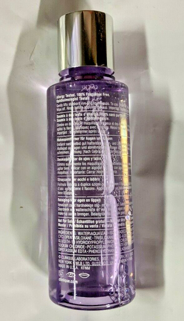 Clinique Take the Day Off Makeup Remover Lids Lashes & Lips Eye 6.7 oz/200 ml LG