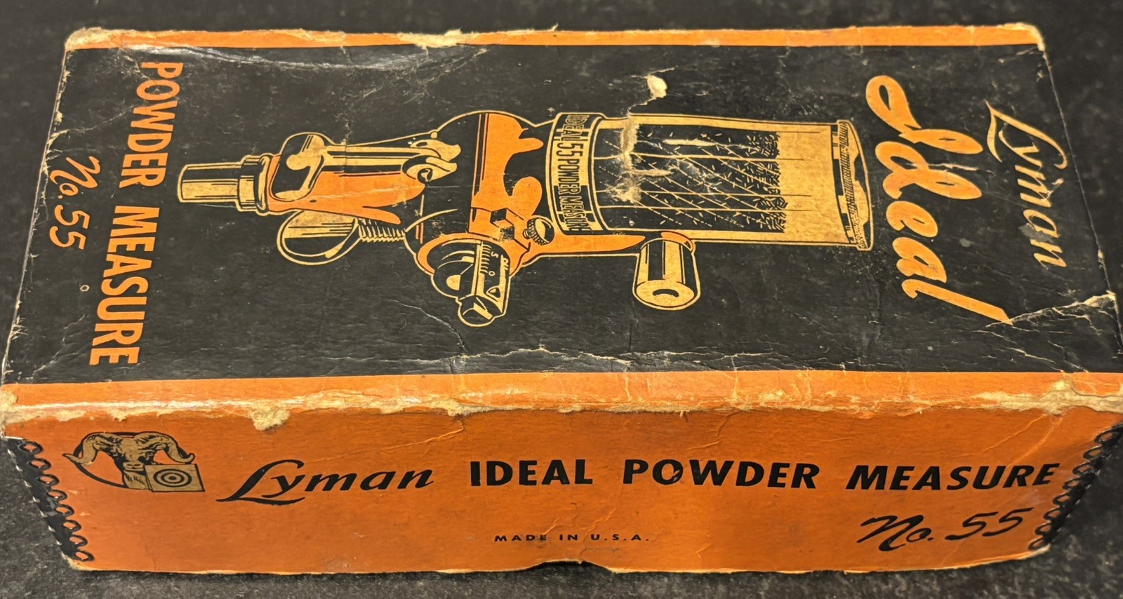 Vintage LYMAN No. 55 Ideal Powder Measure in original box w/instructions