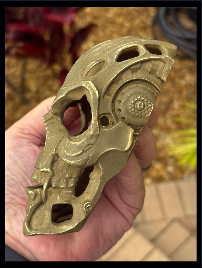 Rat Rod Skull - Hood Ornament Grille Off Road-Truck-Jeep-Hummer-Hot Rod-T Bucket