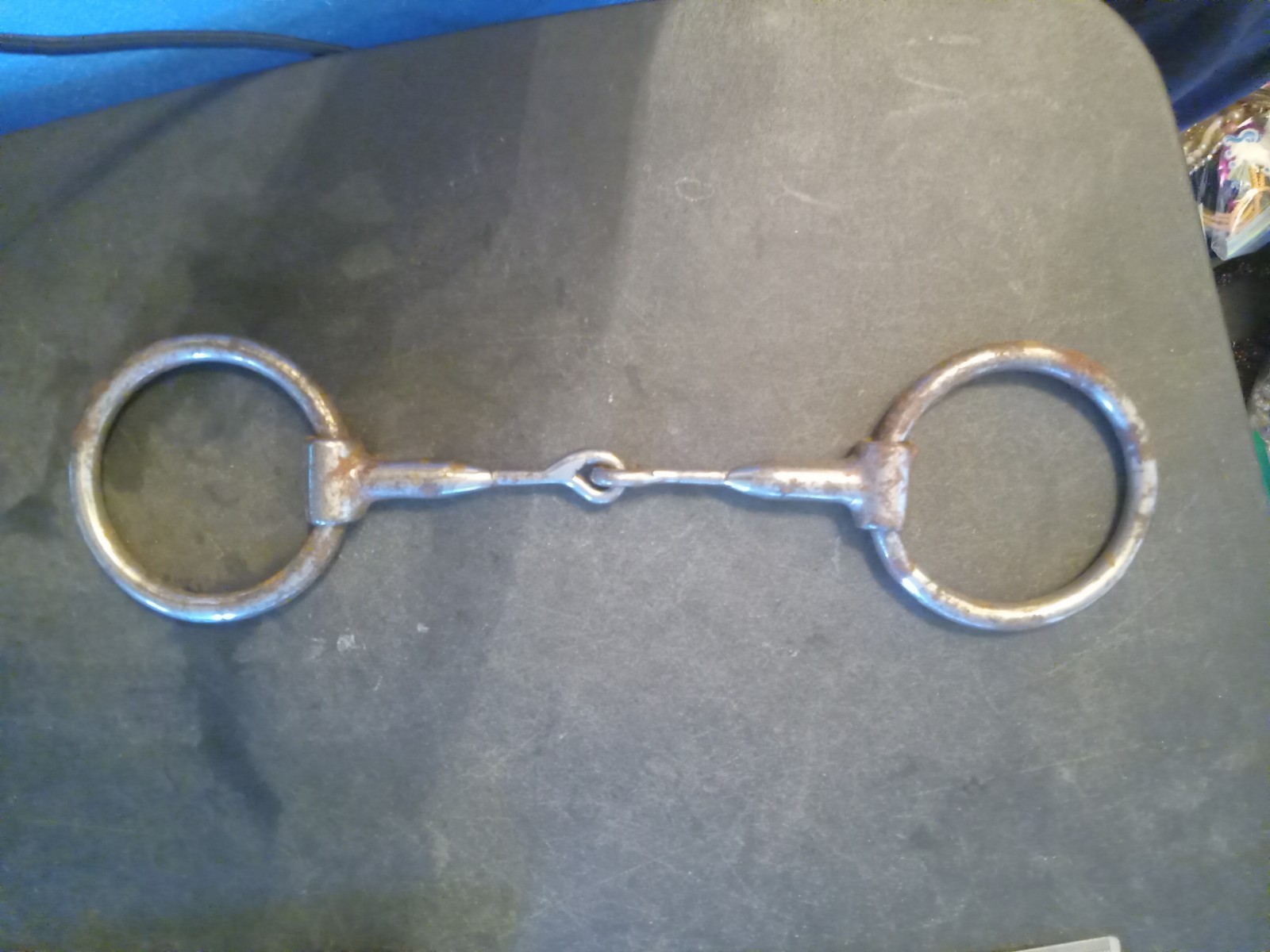 Don Hansen loose ring snaffle bit 5 in mouth sweet iron tapered mouth