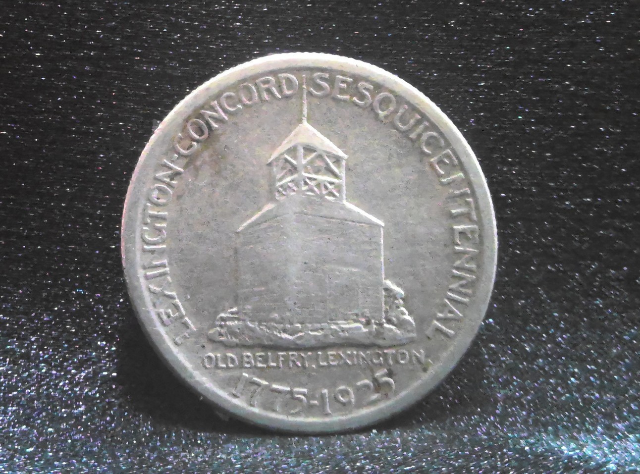 1925 Lexington Concord Sesquicentennial Silver Commemorative Half Dollar XF
