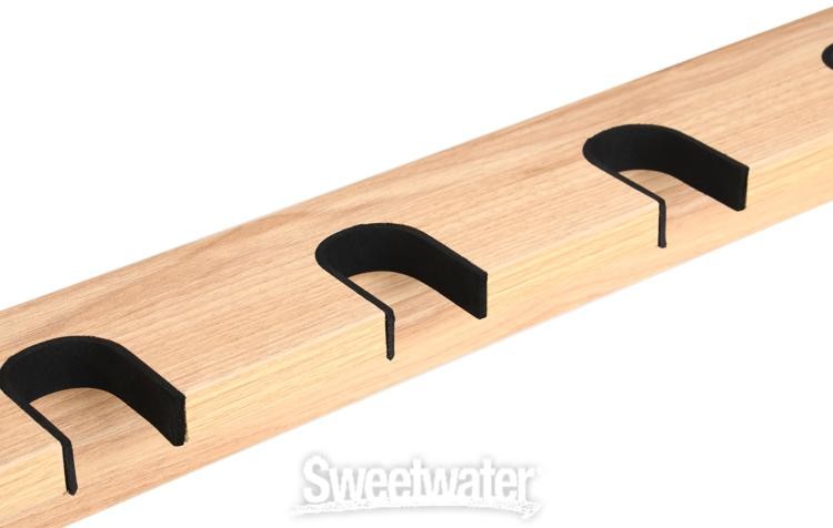 Gator Wooden Electric/Acoustic Guitar Rack for 6 Guitars - Maple