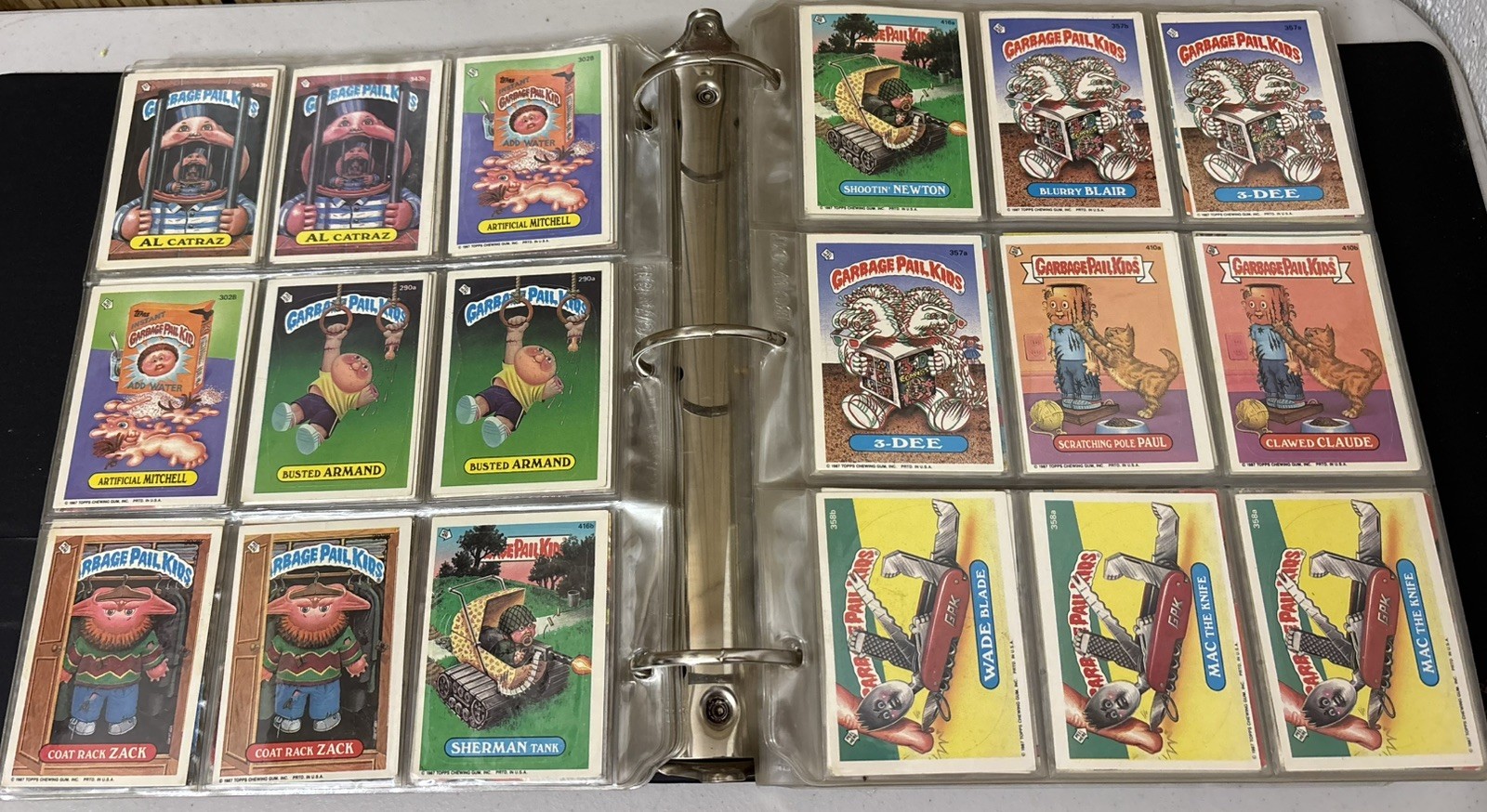 1980’s Garbage Pail Kids Cards Lot Of Almost 400