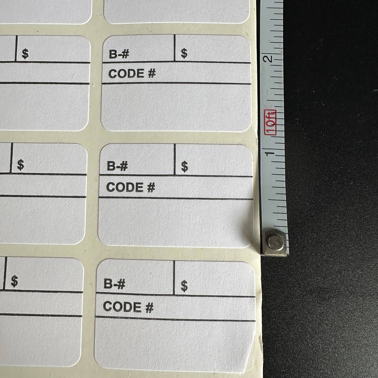 960 Removable Price Labels Tags Stickers Consignment Vendor Antique Mall 1"x1.5"