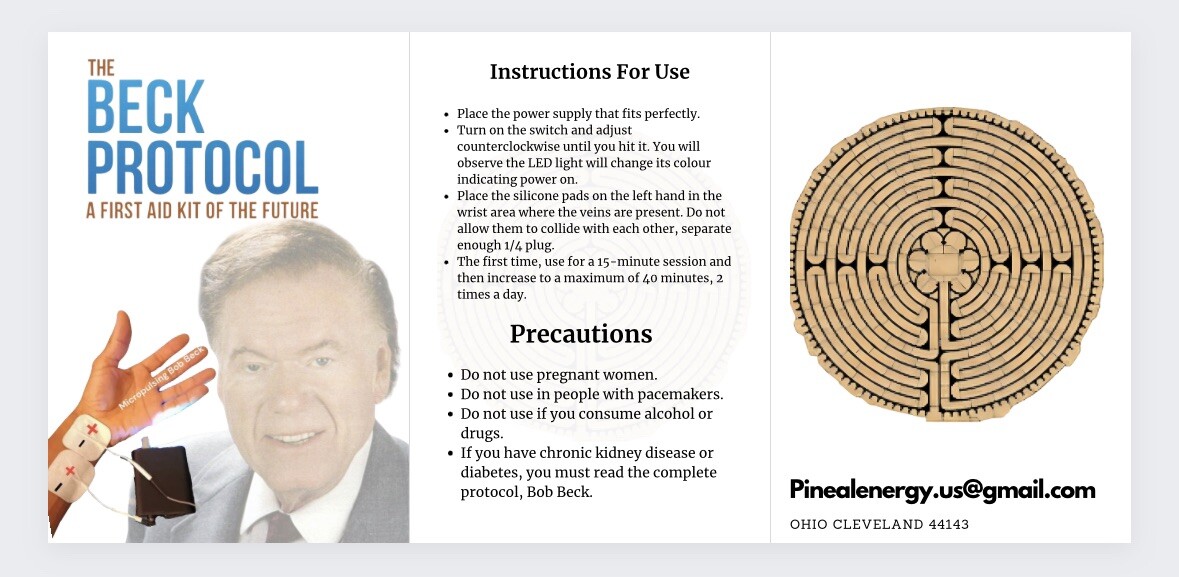  zapper Bob Beck Zapper, Blood Purifier. - made in Panama 