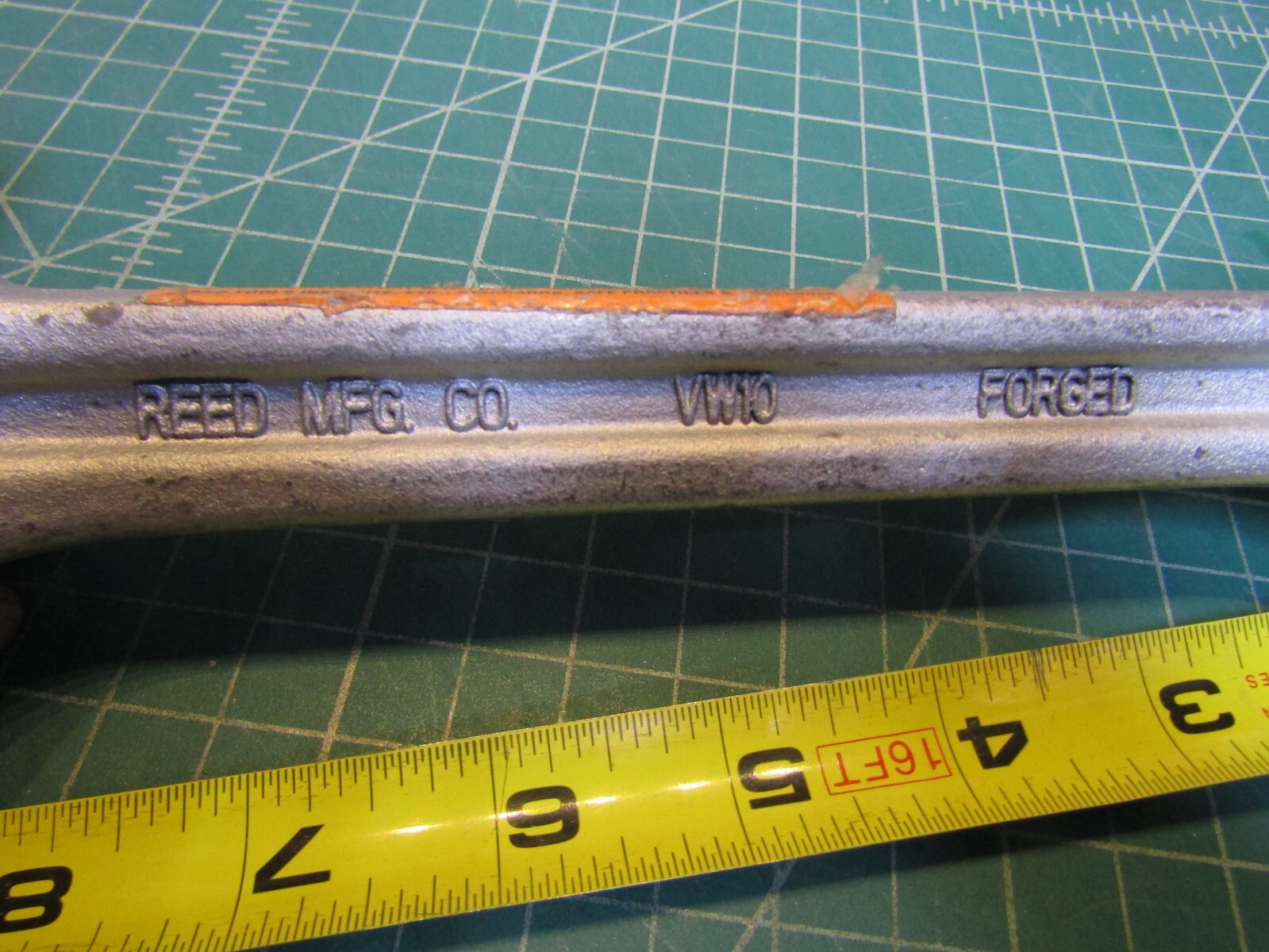 1 – New Reed Mfg VW10 Valve Wheel Wrench Double End NEW