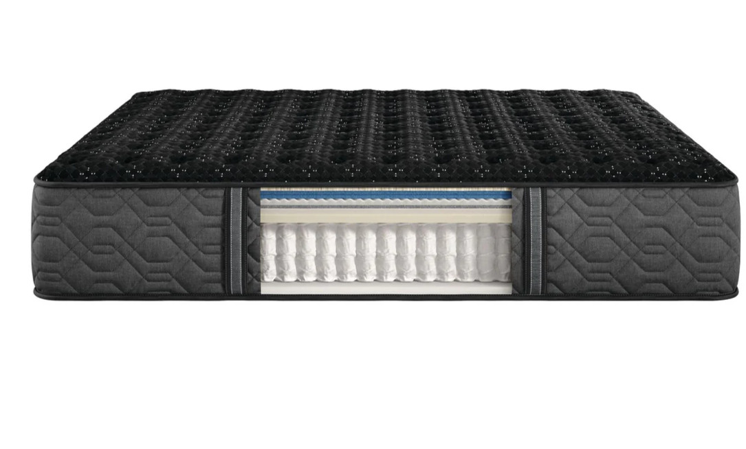 SIMMONS BEAUTYREST KING BLACK SERIES 3 MEDIUM 15" MATTRESS NEW CLEARANCE FASTSHP