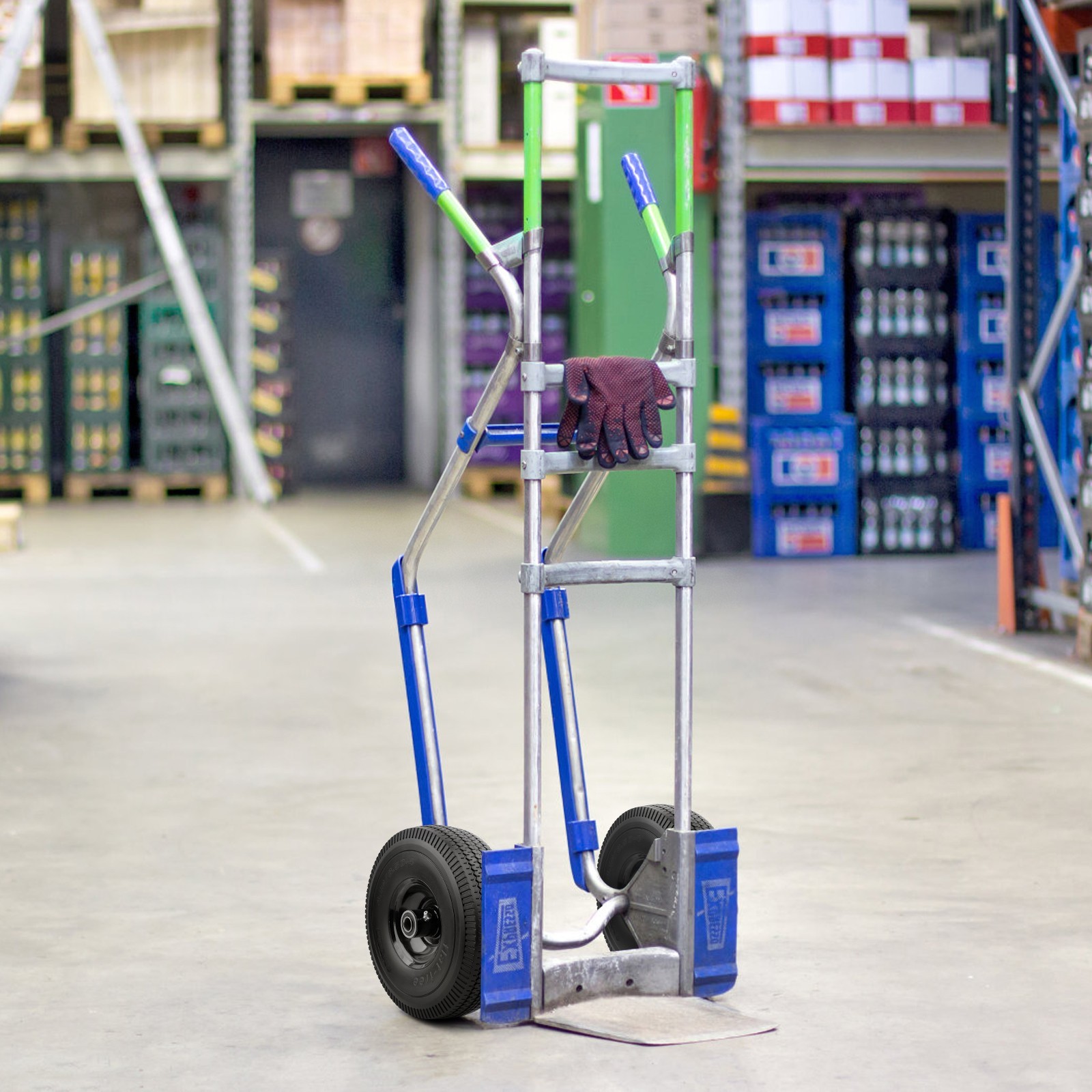 2 Pack 10" Flat Free Tires 4.10/3.50-4 w/ 5/8" Bearings - 10 Year Warranty