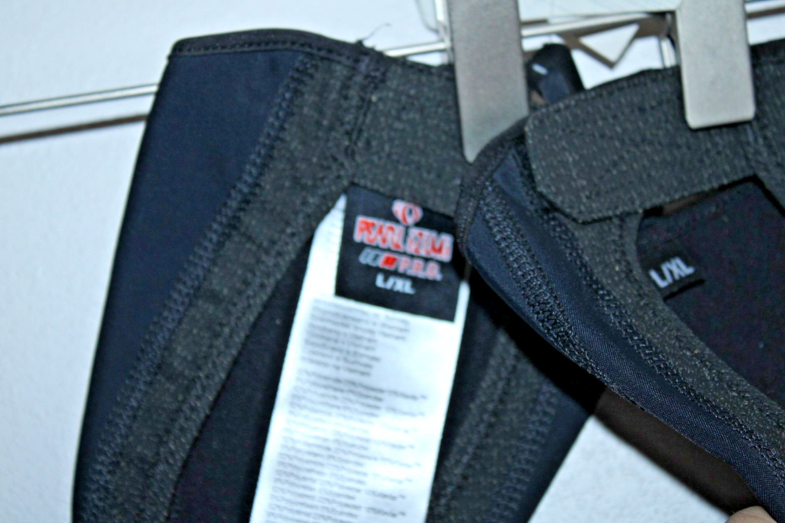 Pearl Izumi Cycling Thermal Shoe Toe Covers L/XL Black 5.5x4.5" Activewear Cafe~