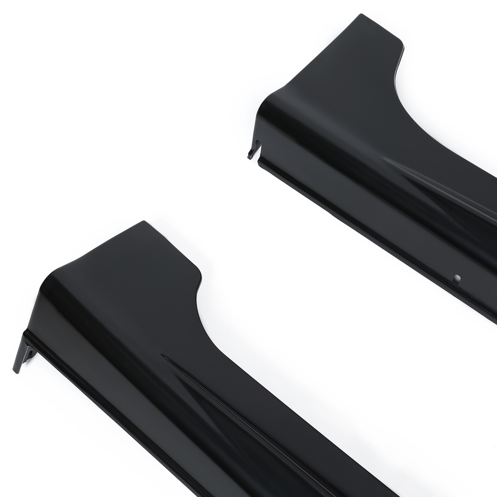 Fits Honda Civic 9th 4Dr 12-15 Mugen RR Style 2PCS Side Skirts Rocker Panels ABS