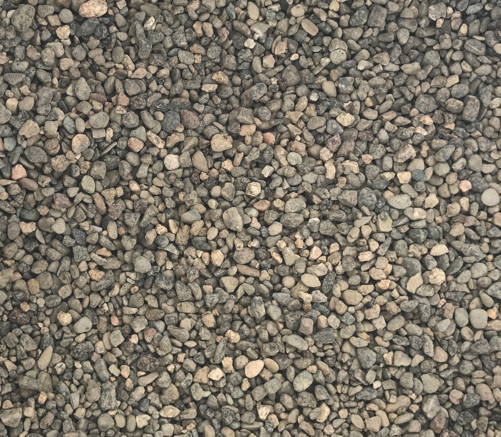 Grey Pea Gravel, 40 lbs, Landscape, Garden Drainage Rock, Gray / Blue Color