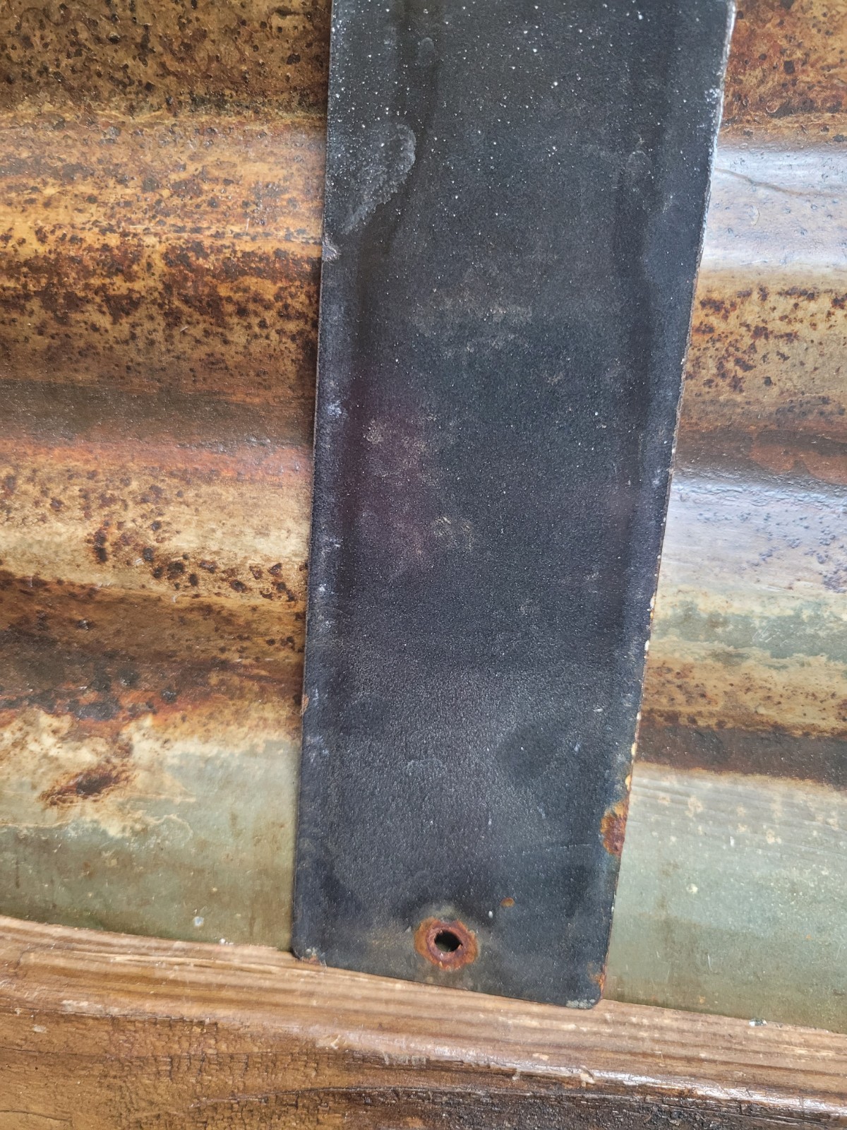 VINTAGE ORANGE CRUSH PORCELAIN SIGN ICE COLD COLA BEVERAGE SODA DRINK POP CRUSHY