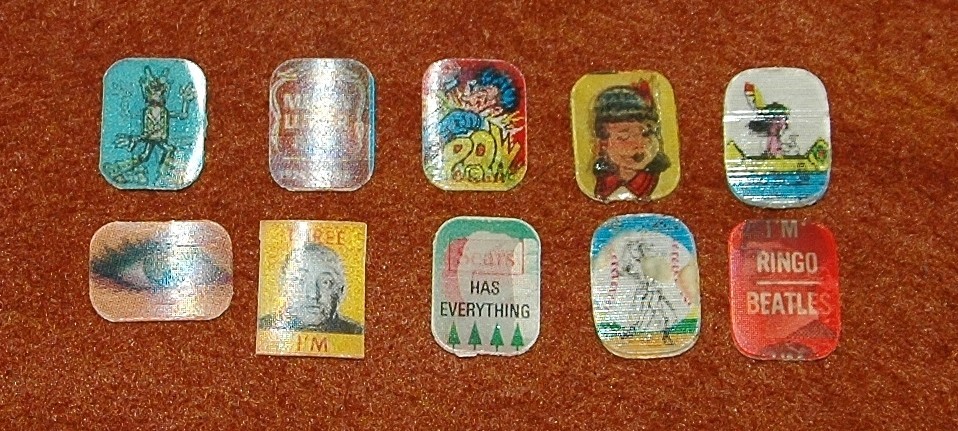 10 Vari Vue Flicker - Flasher Ring INSERTS 5 marked