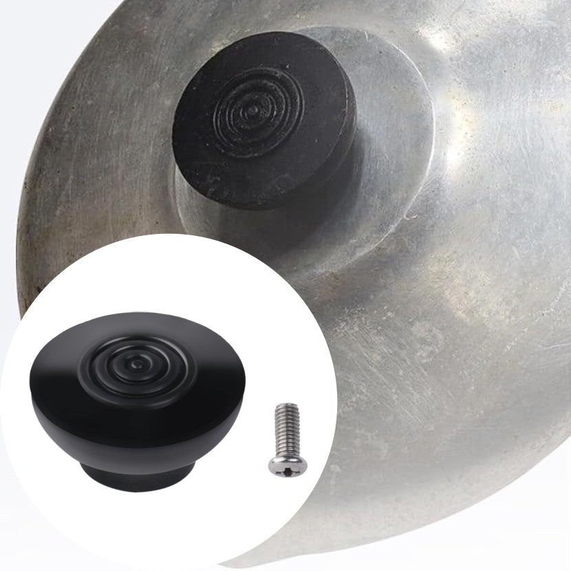 Lid Knob/Cookware Pot Knob Cover Knob w/Screw Fits Magnalite GHC, Wagner Ware