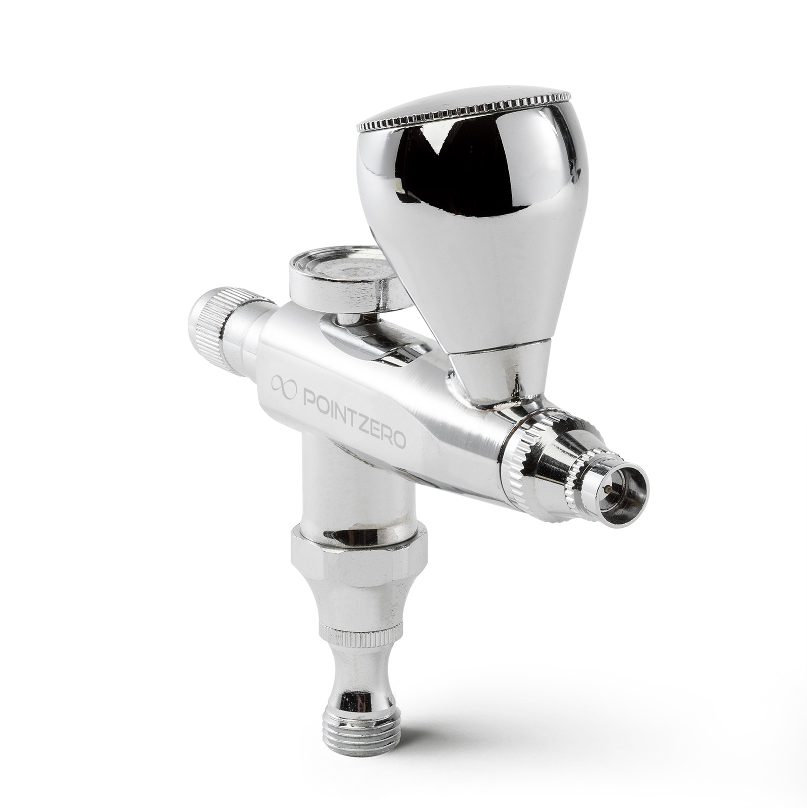 Stubby Single Action Gravity Feed Airbrush