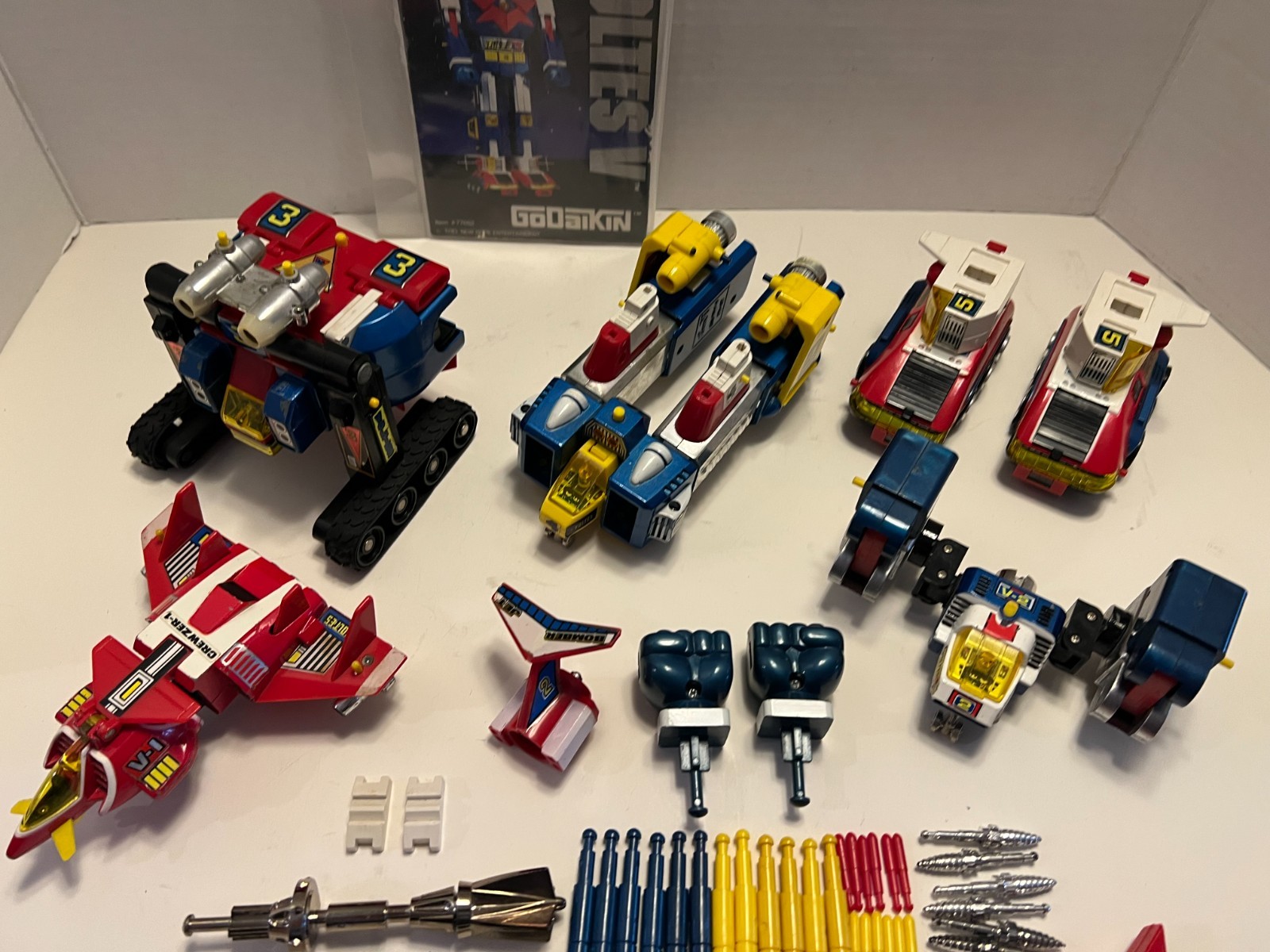 Bandai Chogokin Popy Voltes V Space Robot Voltez 5 Japan