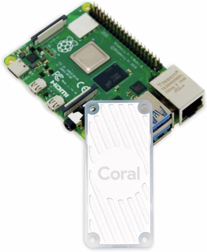 Google Coral AI USB ML Accelerator, Edge TPU Coprocessor *For Parts Not Working*